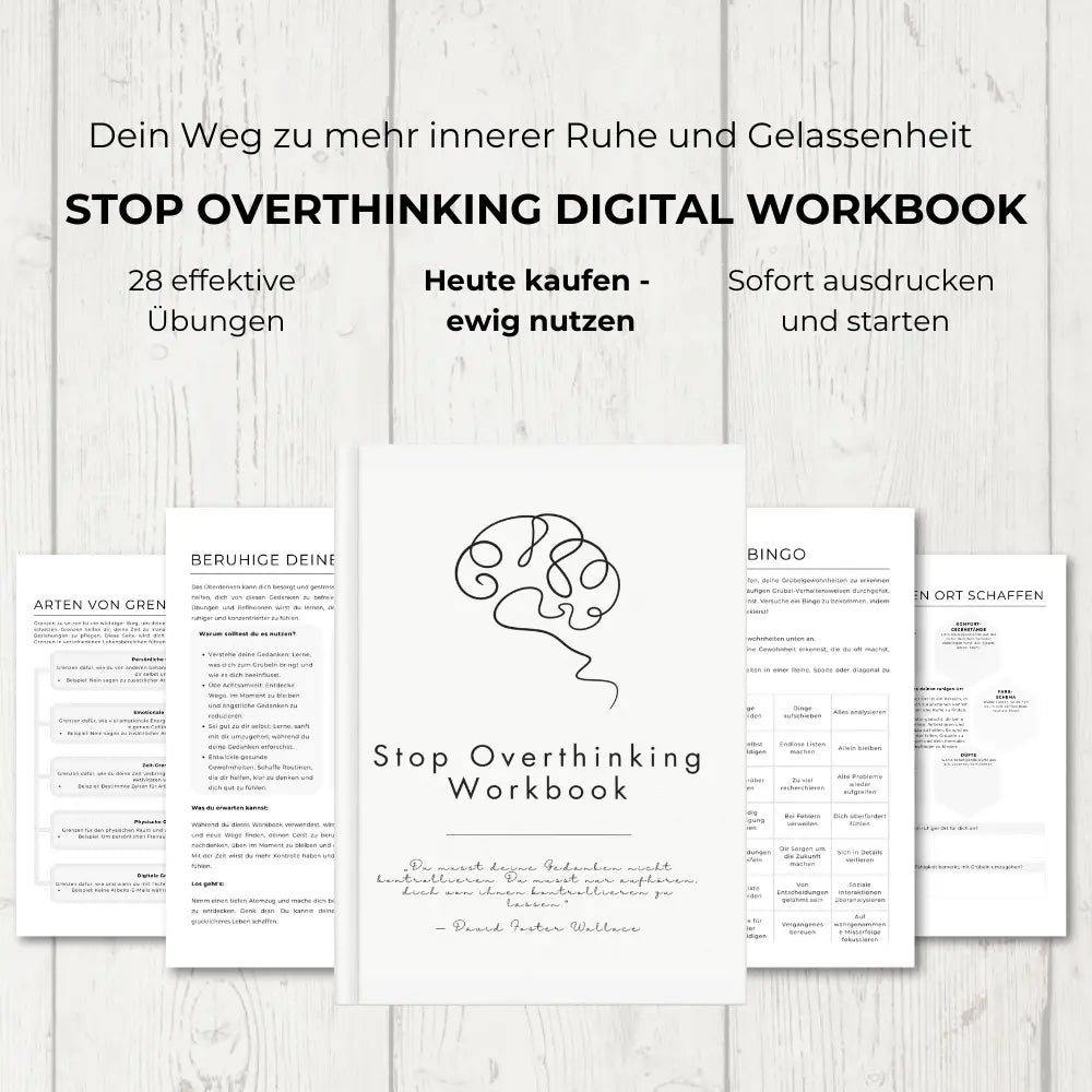 Overthinking stoppen